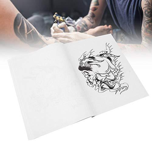 ZJchao Stick and Poke Tattoo kit,Tattoo Template Set, Hannya Pattern Professional Tattoo Book Tattoos Stencils Body Tattoo Practice Template Book Tattoo Templates Picture for Tattoo Artist
