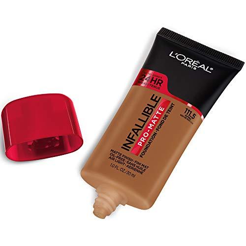 L'Oréal Paris L\'Oreal Paris Cosmetics Makeup Infallible Pro-Matte Liquid Longwear Foundation, Nutmeg, 1 fl oz