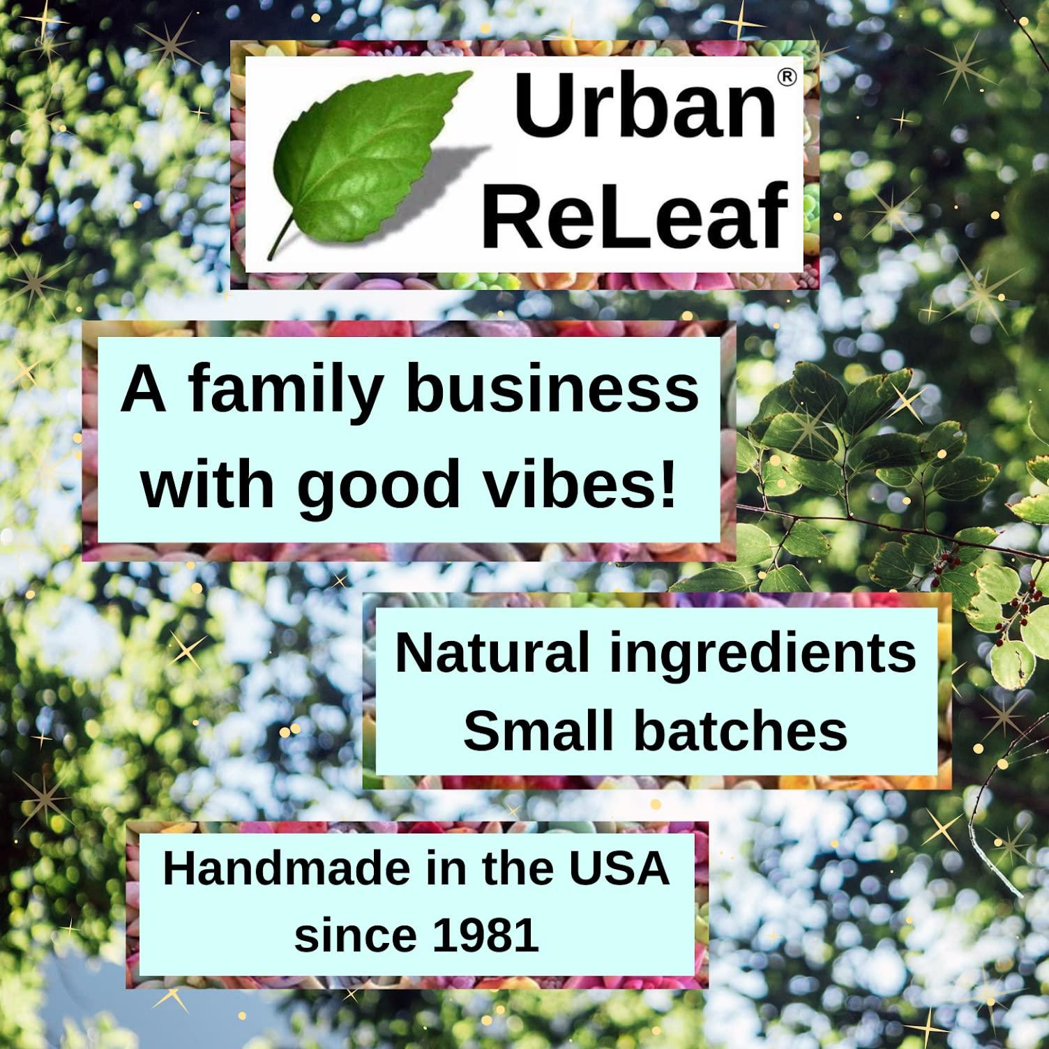 Urban ReLeaf Urban ReLeaf Piercing Solution ! Soothing Sea Salts & Tea Tree AFTERCARE 4 oz, Ready to use. Safely Clean and Calm New & Stretched Piercings. Gentle Effective Natural & Proven. Works Fast