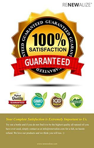 Renewalize Renewalize Certified Organic Baobab Oil | 100 Percent Pure Cold Pressed and Unrefined | All Natural Skin Nails and Hair Moisturizer | 4 fl oz