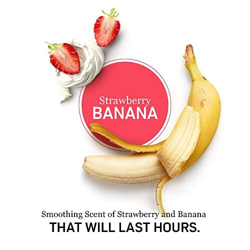 Hairgurt Hairgurt Smoothing Yogurt Hair Care 3-Piece Set - Strawberry Banana - Natural Shampoo, Conditioner and Hair Mask, Smoothes Dry, Damaged, Frizzy & Color-Treated Hair