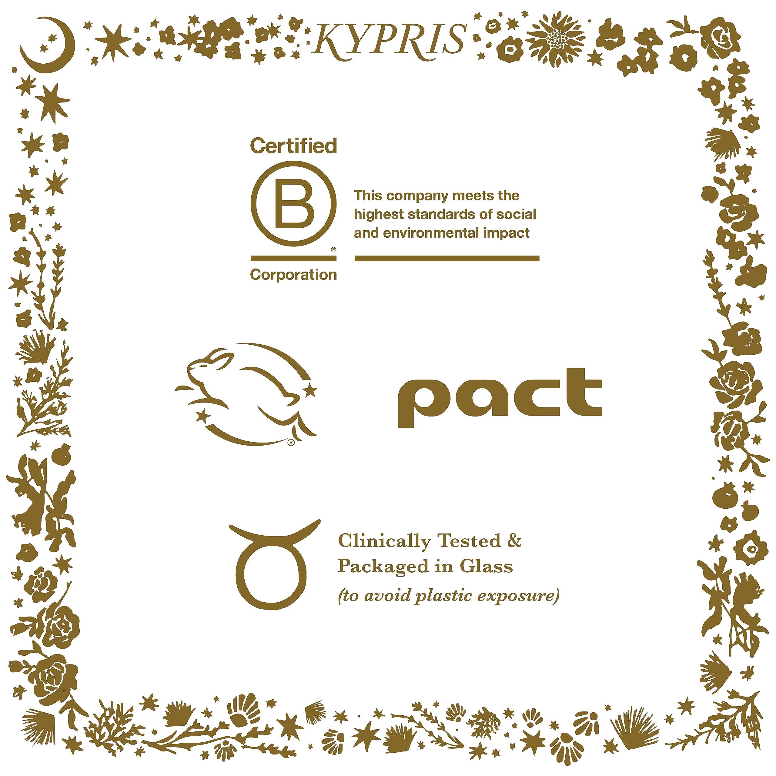 KYPRIS KYPRIS, Beauty Elixir III: Prismatic Array Gentle Moisturizing Face Oil, Bioidentical Antioxidant Complex w/ CoQ10 & Vitamin C Ester THD Unscented (0.47 fl oz / 14 ml)