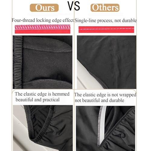 MKKBOB MKKBOB Full Body Shiatsu Massage Chair Cover,Massage Chair Covers Dust Protection Pet Protector Zero Gravity Chair Covers Fitted Massage Chair Recliner Slip Cover(Claret,Leg Foot Covers)