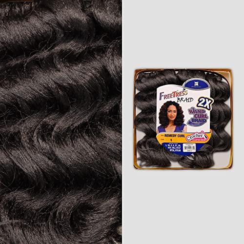 Freetress 2x 2024 wand curl