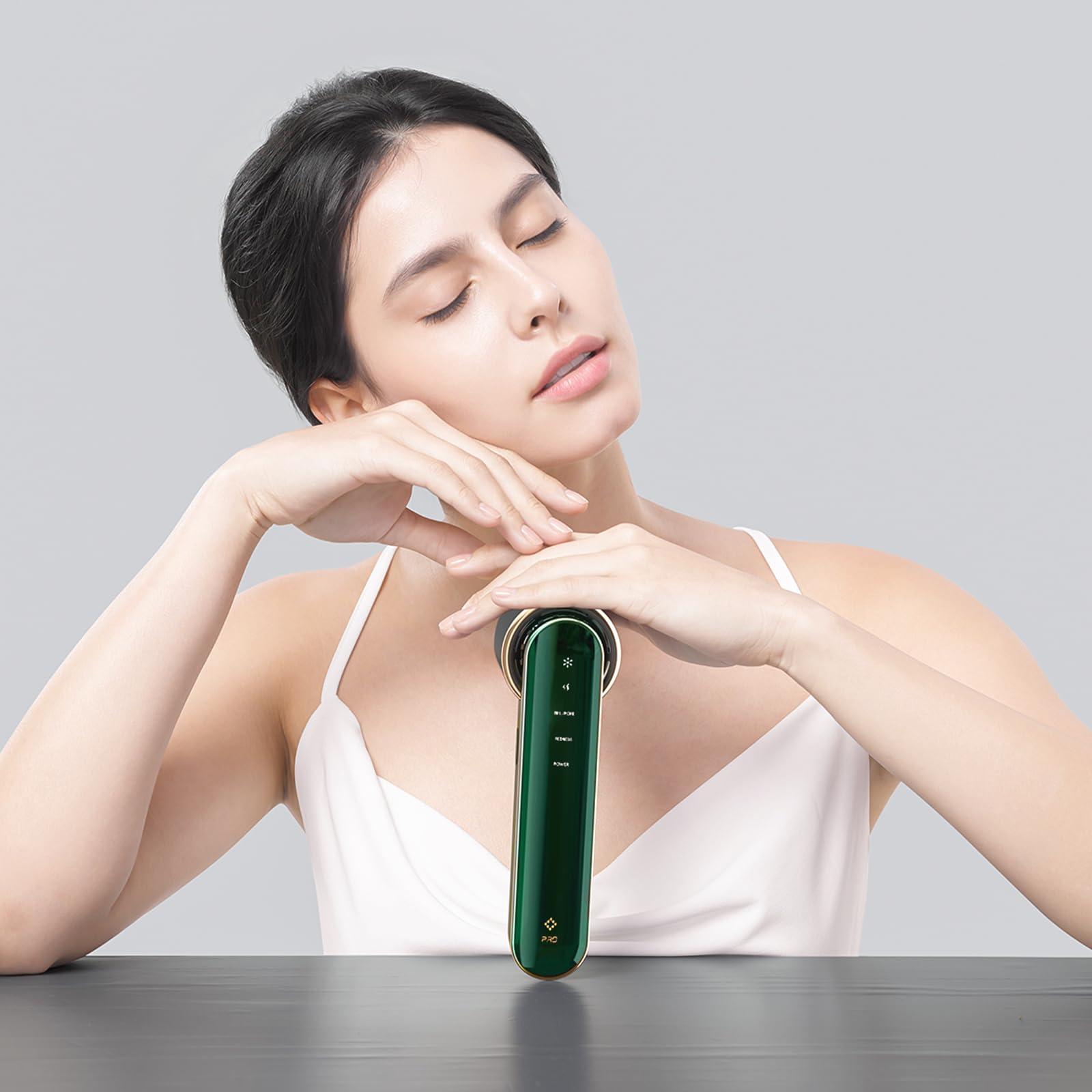 JOVS JOVS Blacken PRO Skincare Device, LED Light Therapy Beauty Device for Face, Ice-Cooling Contact, 3 Modes and Portable Skin Care Tools for Home Use