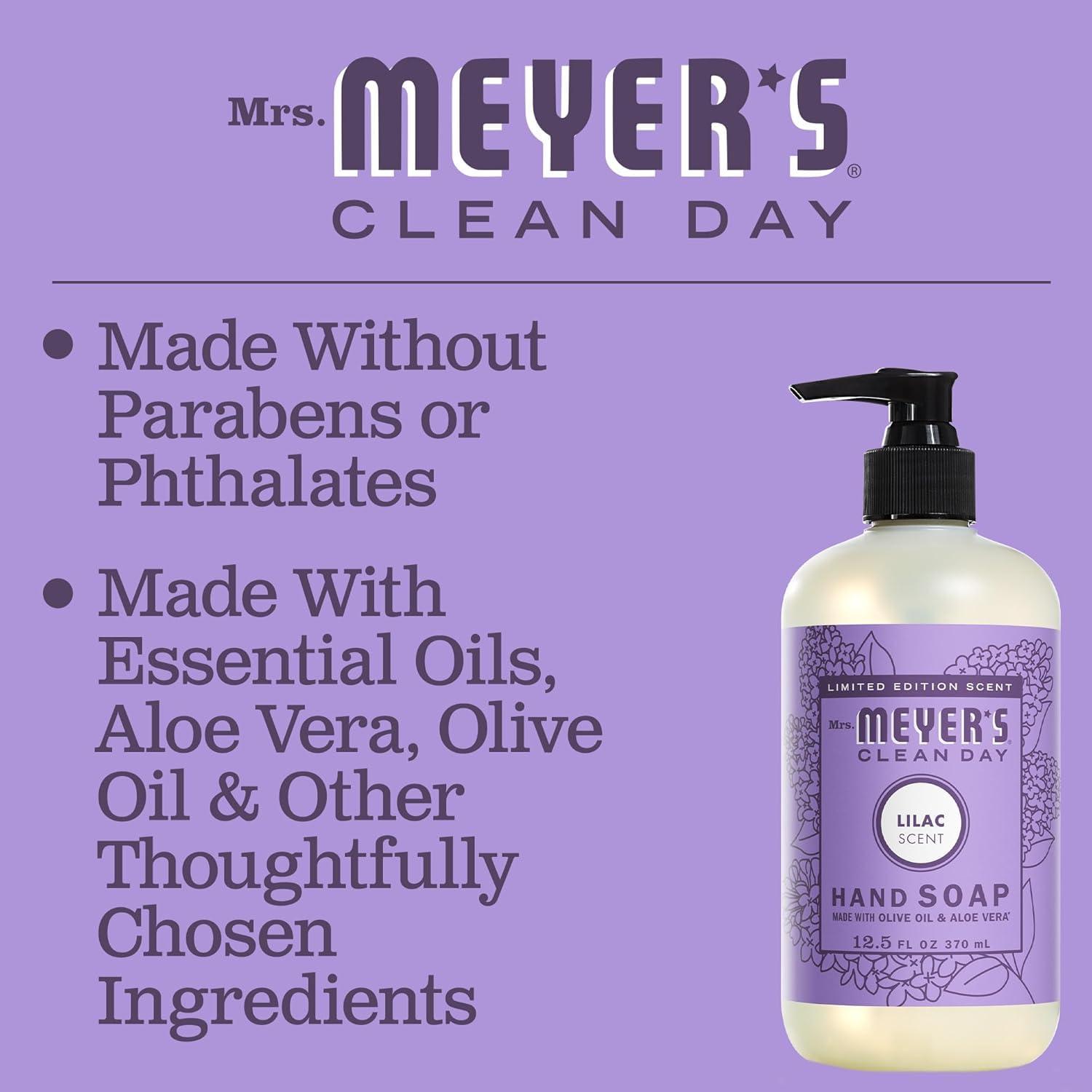 MRS. MEYER'S CLEAN DAY MRS. MEYER'S CLEAN DAY Variety Pack, 1 Mrs. Meyer's Liquid Hand Soap Lilac, 12.5 OZ, 1 Mrs. Meyer's Liquid Hand Soap, Daisy, 12.5 OZ, 1 CT