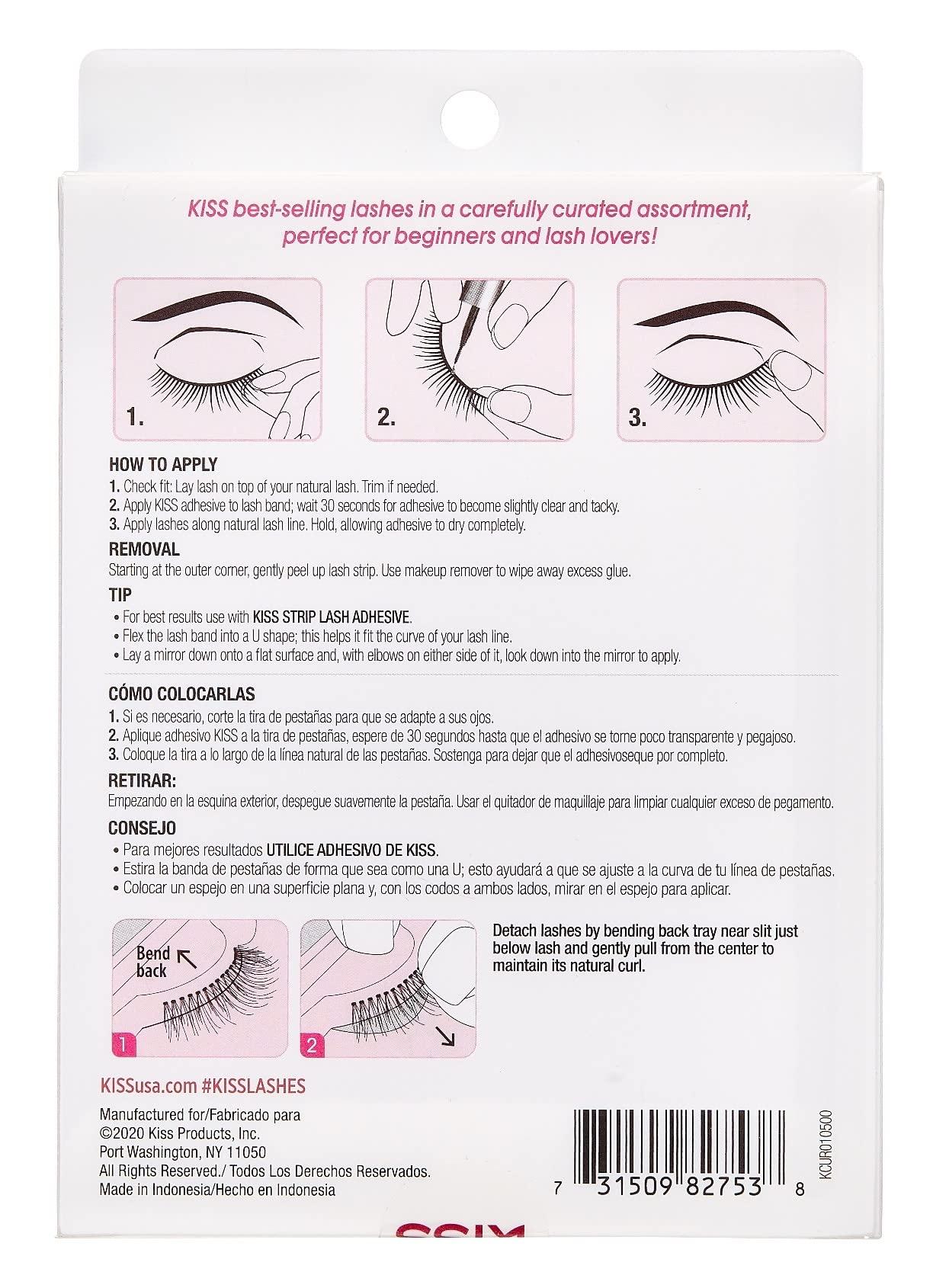 KISS Kiss Lash So Wispy Curated Collection 5-Pairs (Pack of 2)