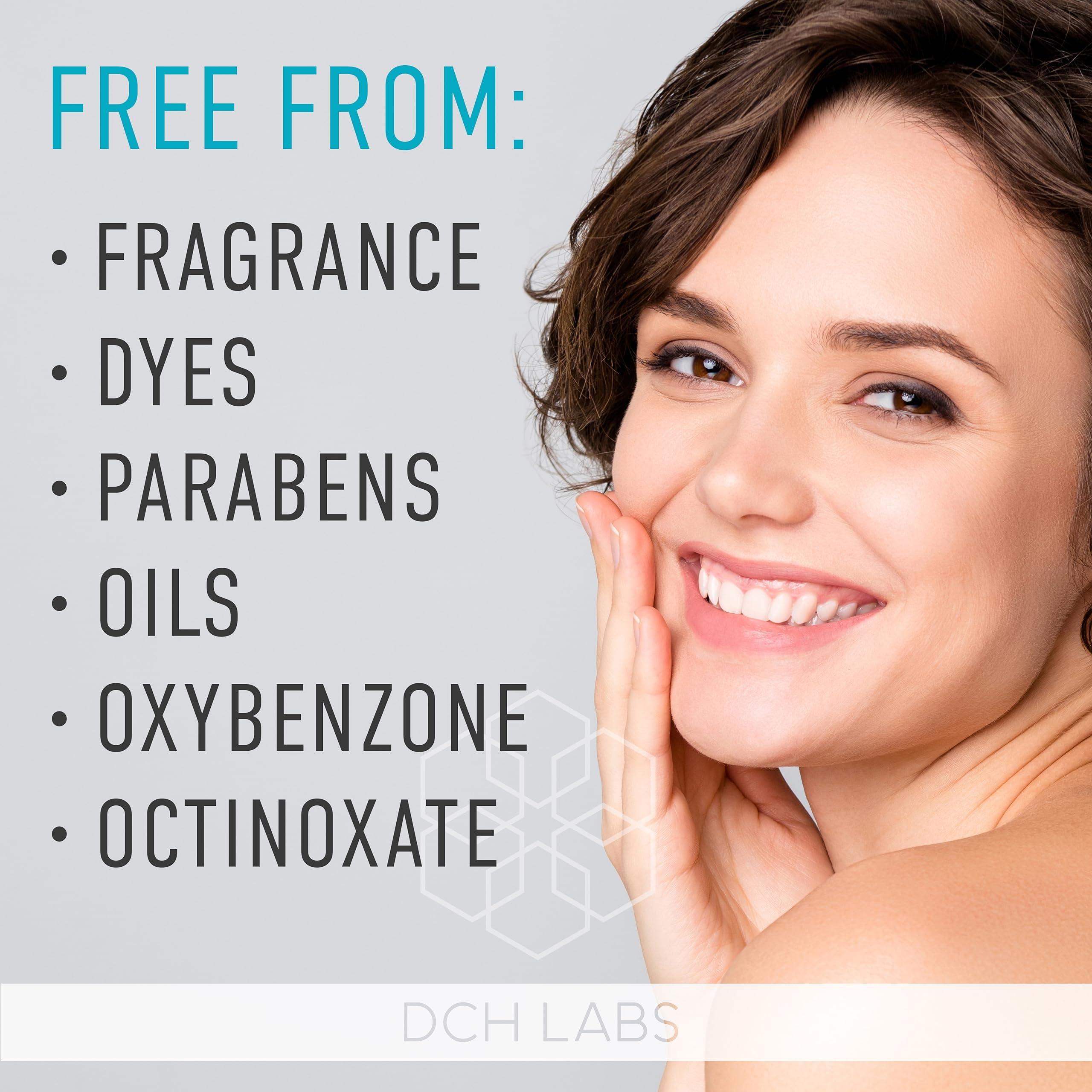 DCH Labs DCH Labs UV Sheer Daily Facial Mineral Sunscreen, SPF 50 Moisturizer for Face, 3.7 oz, Water Resistant up to 80 Minutes, Chemical-Free, Broad Spectrum Protection with Titanium Dioxide & Zinc Oxide