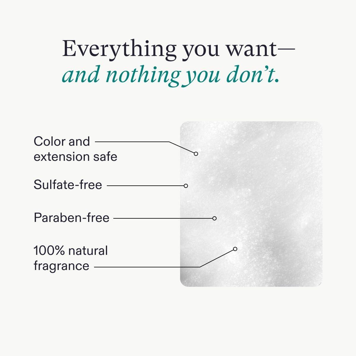 Nutrafol Nutrafol Shampoo, Cleanse and Hydrate Hair and Scalp, Improves Hair Volume, Strength and Texture, Physician-formulated for Thinning Hair, Color Safe, Sulfate Free - 8.1 Fl Oz Bottle