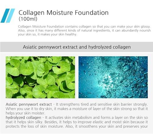 Enough Enough Collagen, Moisture Foundation, SPF 15, 21, 3.38 fl oz (100 ml)