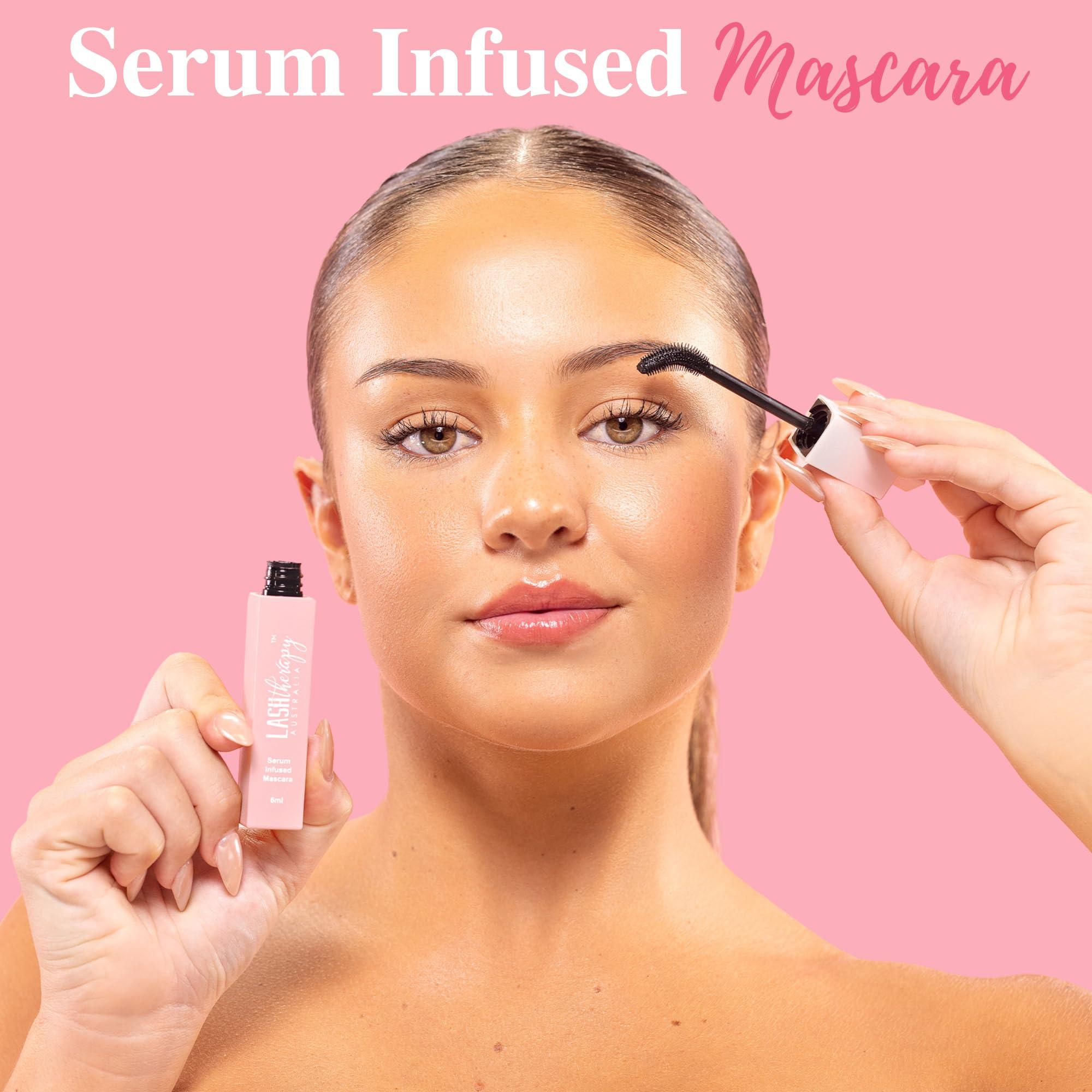 Lash Therapy Australia Lash Therapy Australia Every Lash Growth Serum Mascara Black Volume and Length, Cruelty Free & Vegan Waterproof Eye Makeup, Tubing Mascara, Natural Mascara For Sensitive Eyes, 6ml