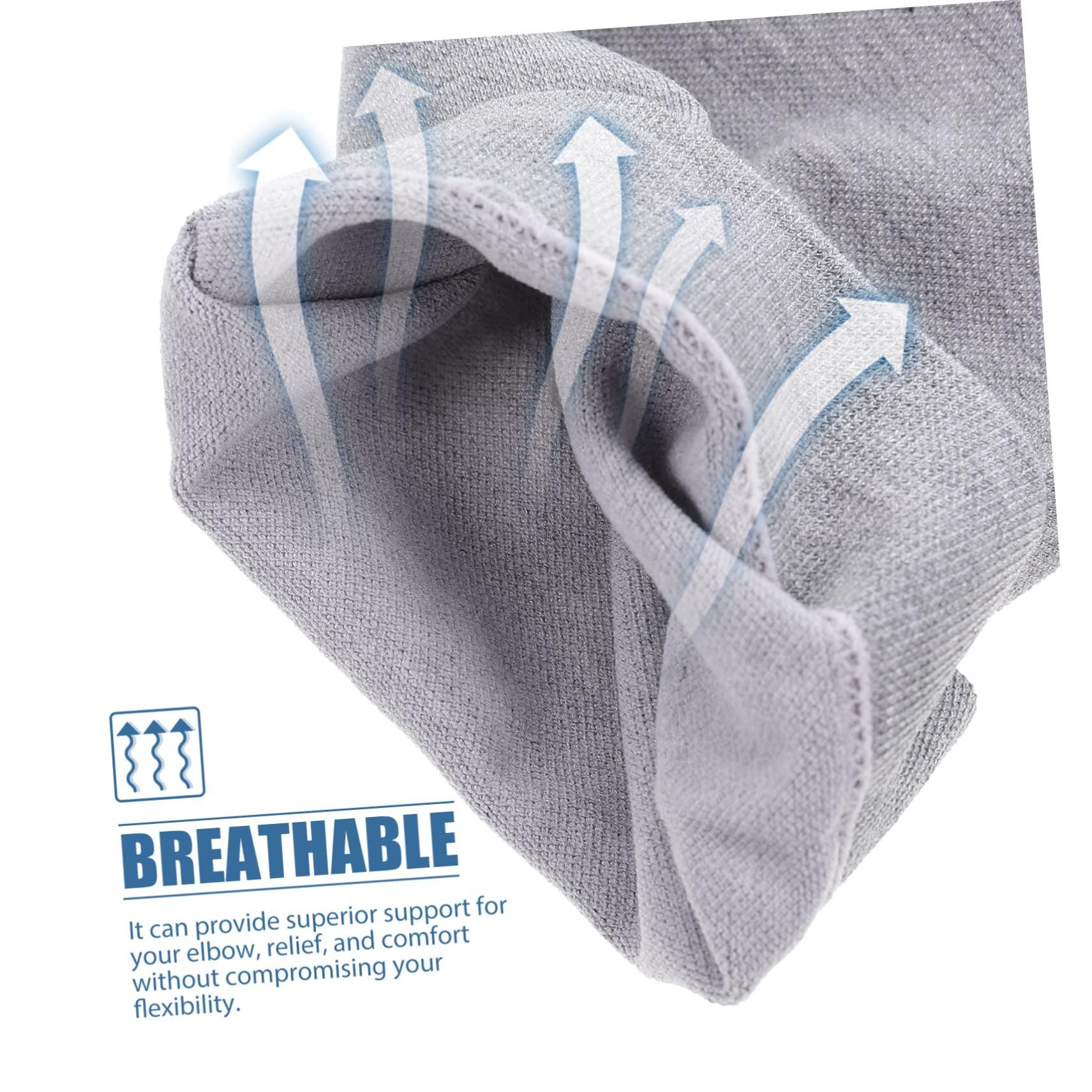 SOLUSTRE SOLUSTRE 2sets Elbow Covers for Summer Outdoor Sports Elbow Sleeve Braces Pads Elbow Sleeve Covers for Running Sports Compression Sleeves Elbow Supplies 3pairs*2