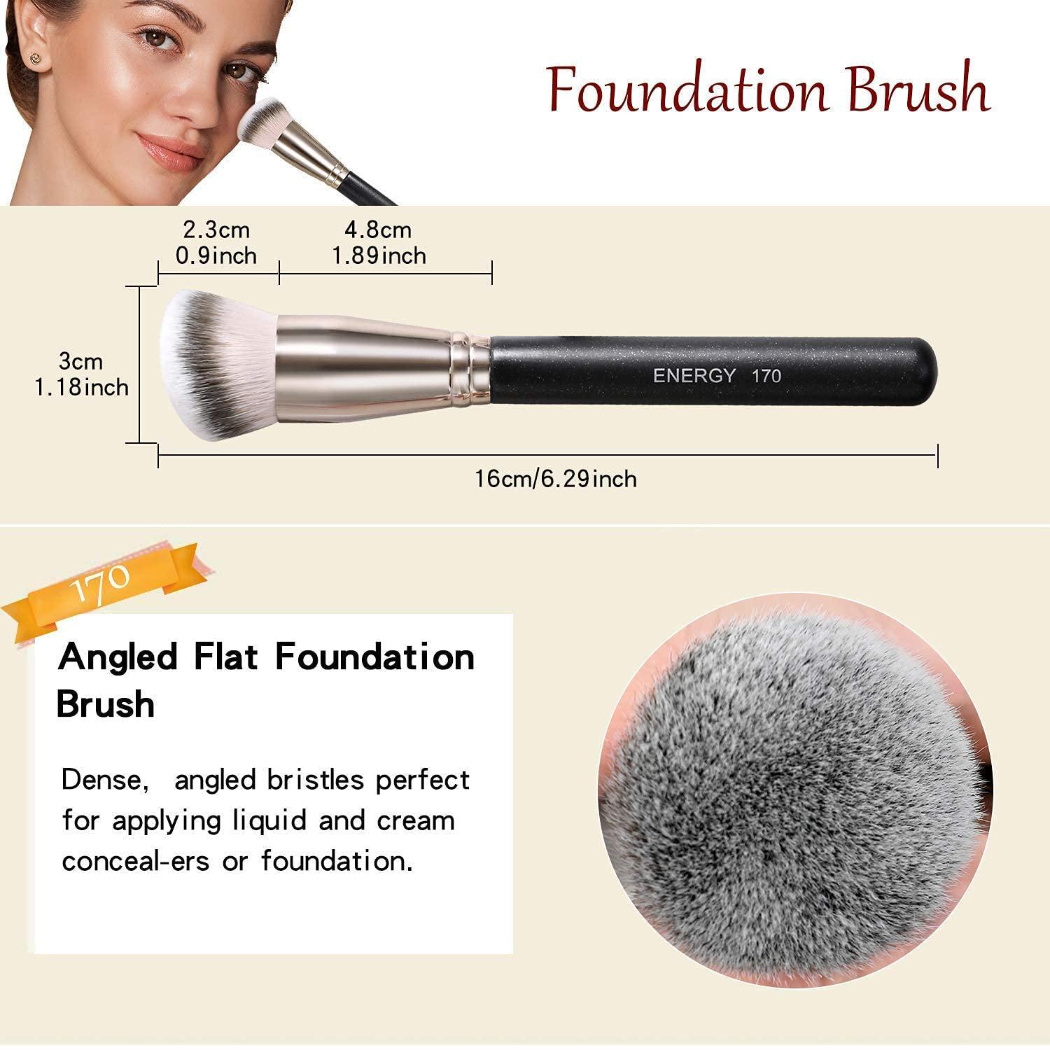 ENERGY ENERGY Large Flat Powder Foundation Brush-170