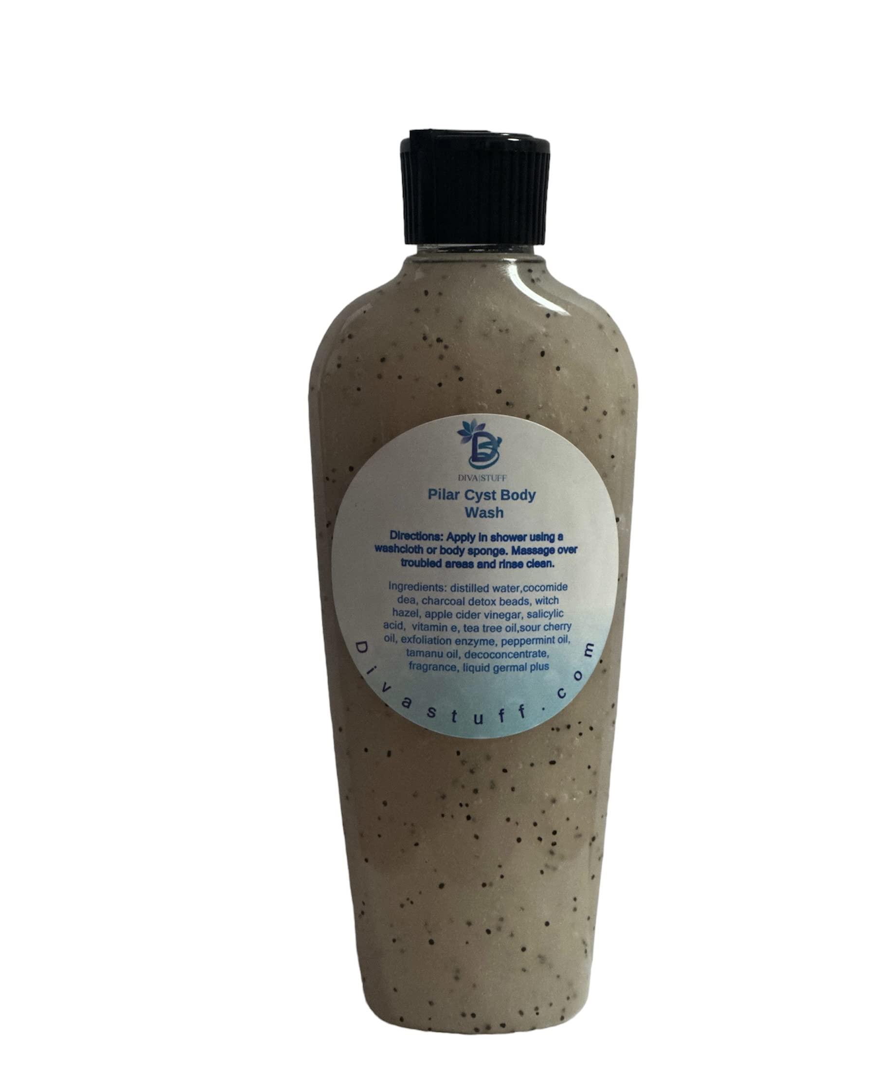 Diva Stuff Diva Stuff Body Wash For Body Acne, For Those Who Have Problems With Body Acne, Pustules, Bumps, Lumps and Cysts, 8 Fluid Oounces