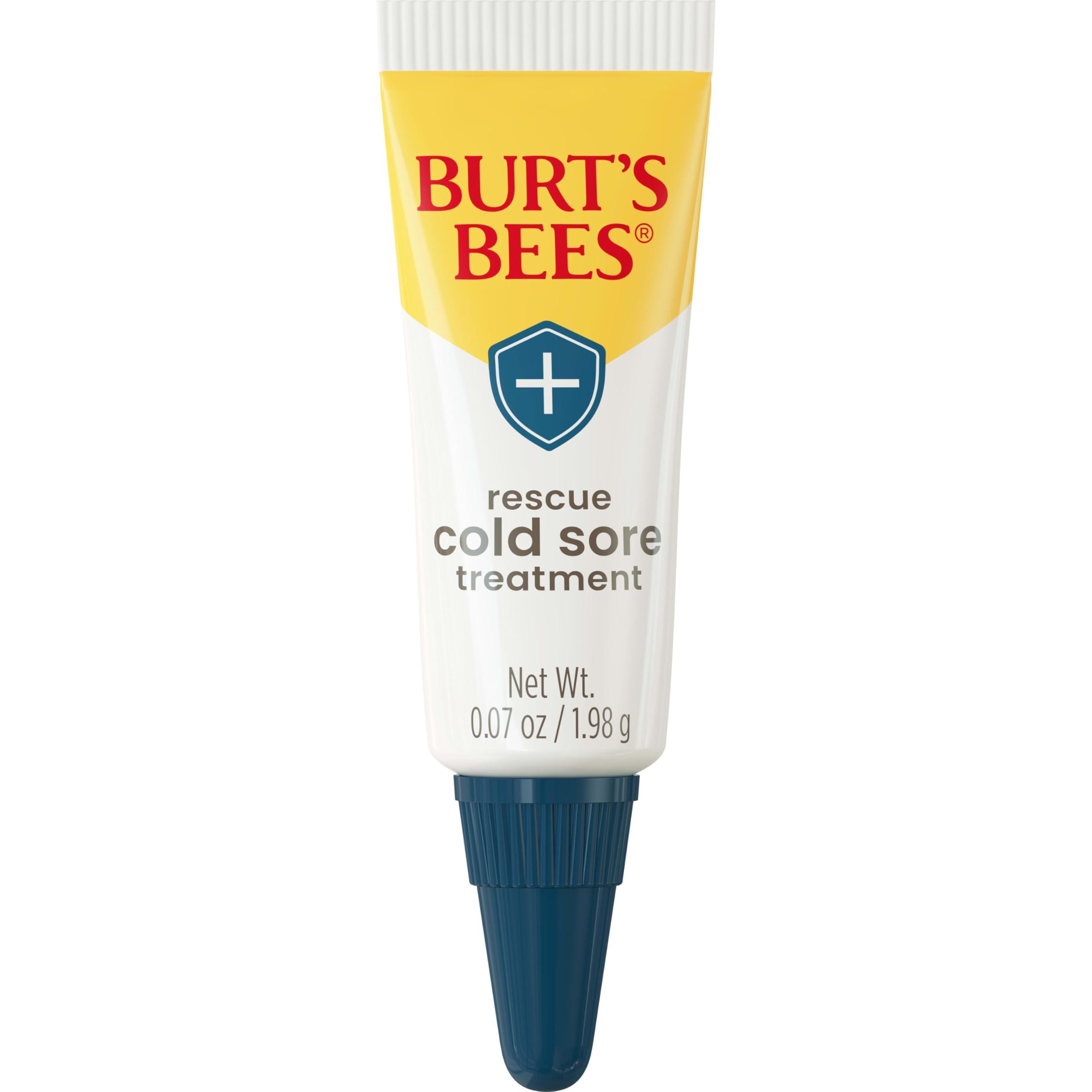 Burt's Bees Burt's Bees Cold Sore Treatment with Rhubarb and Sage Complex, 0.07 Ounce (Pack May Vary)