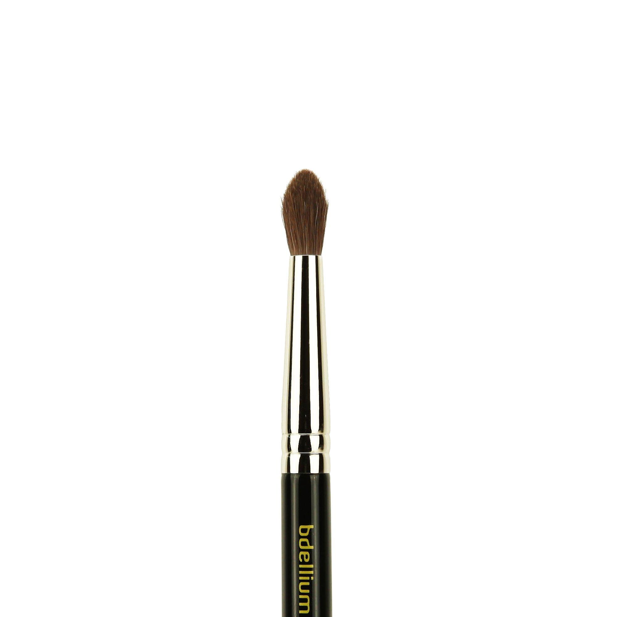 BDELLIUM TOOLS Bdellium Tools Professional Makeup Brush - Maestro Series 783 Small Tapered Blending - With Mix of Soft Synthetic & Natural Fibers, For Applying & Blending Eyeshadow (Black, 1pc)