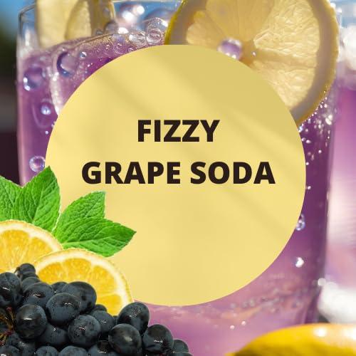 Black Canyon Home and Body Black Canyon Fizzy Grape Soda Scented Epsom Salt Bath Soak with Jojoba Oil, 16 Oz