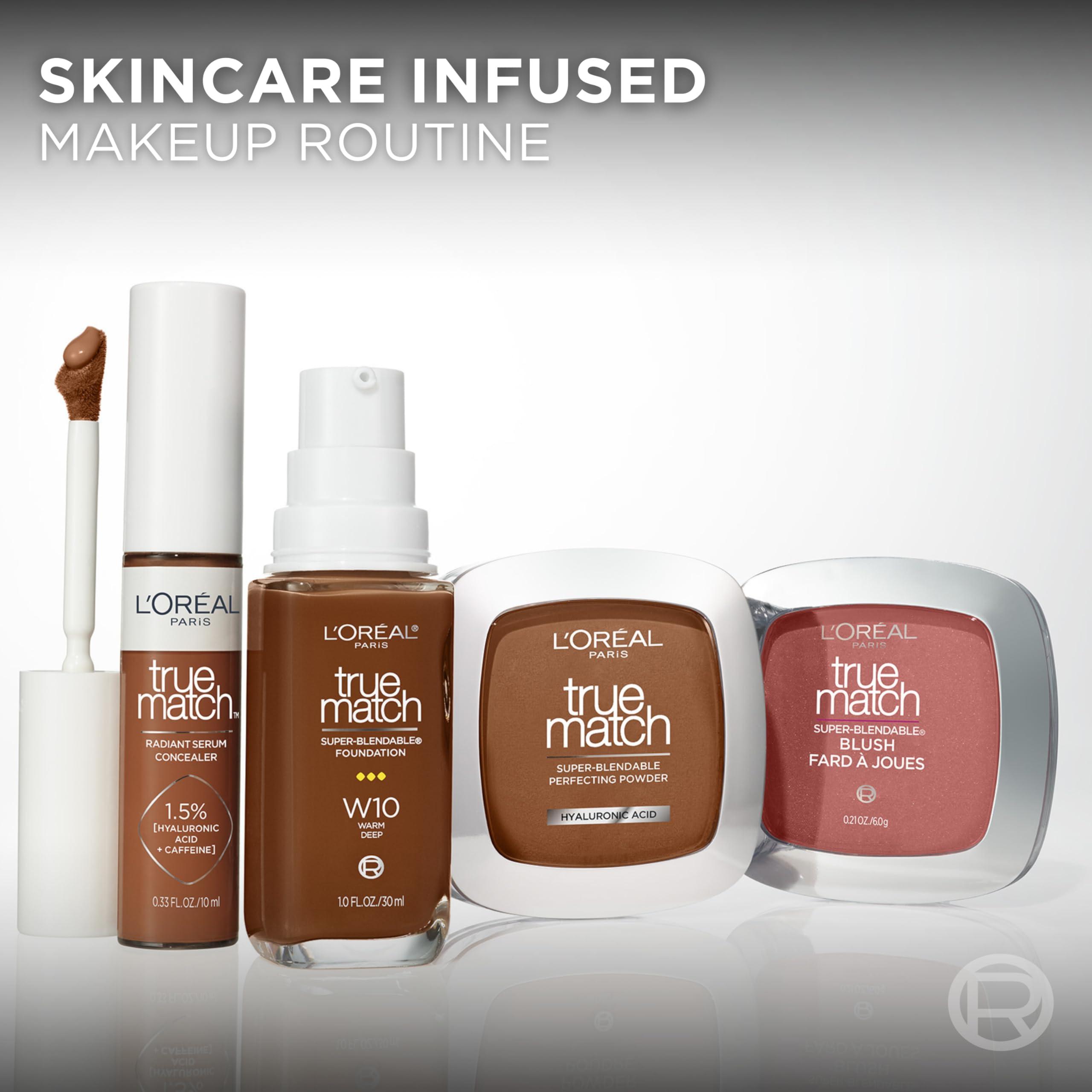 L’Oréal Paris L\'Oreal Paris True Match Super-Blendable Foundation, Medium Coverage Liquid Foundation Makeup, N11, Deep, 1 Fl Oz