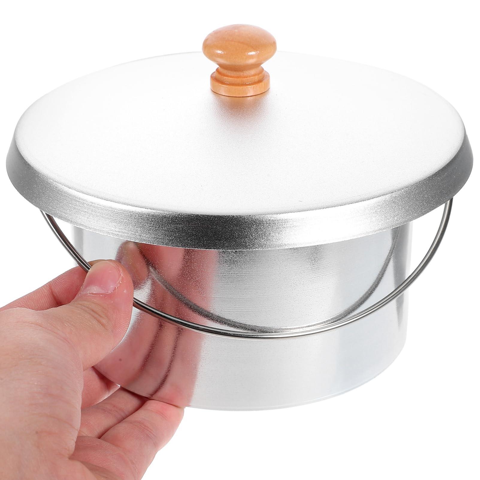 VOSAREA VOSAREA 1 Set Wax Melting Machine Inner Pot Wax Melting Bowl Hair Removal Waxing Supply Wax Heater Accessory Dual Wax Heater Pot Wax Heater Pot Non-stick Wax Melting Pot Iron