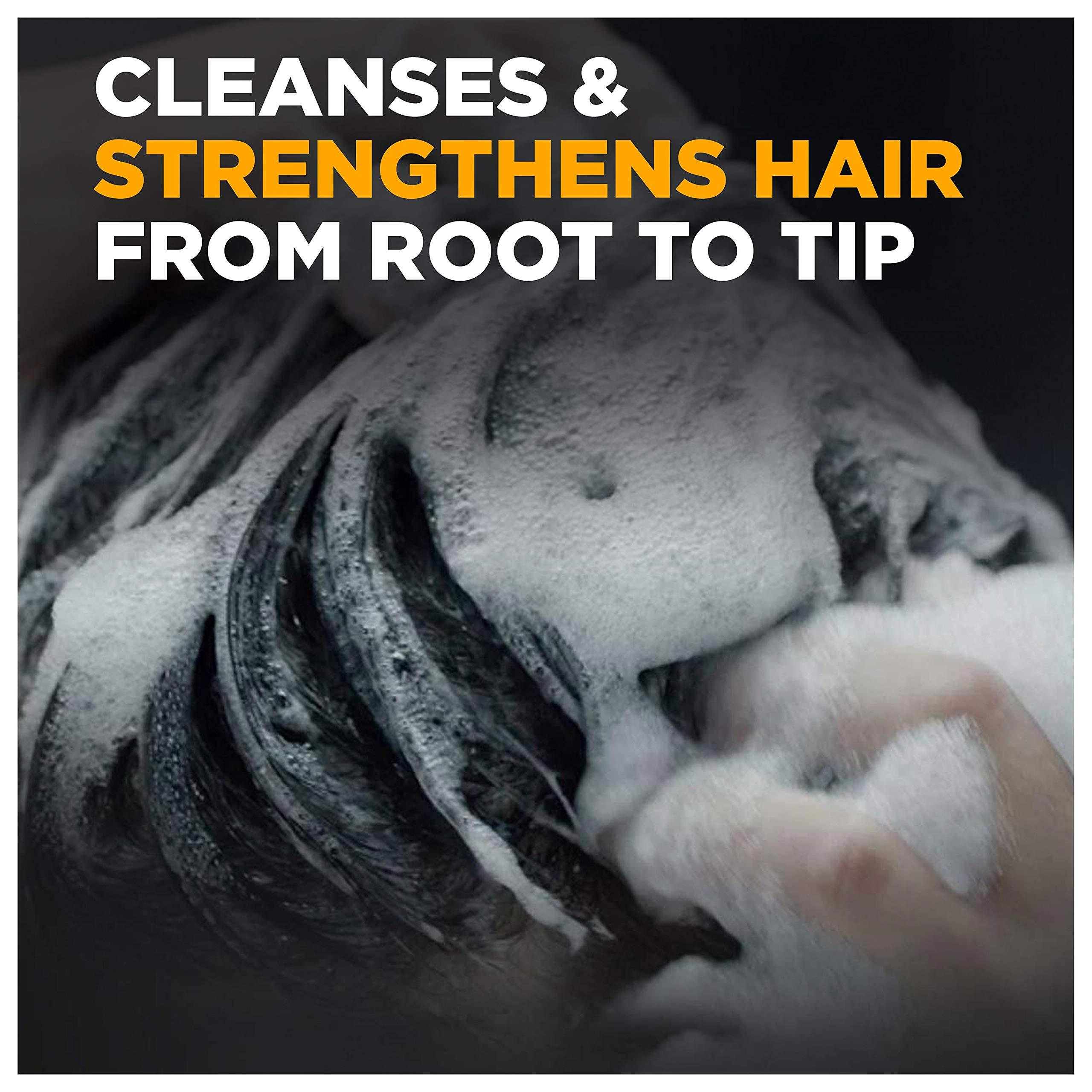 Dove Dove Men+Care Fortifying 2 in 1 Shampoo and Conditioner for a Deep Clean and Fortified Hair Thick and Strong with Caffeine Strengthens and Nourishes Thinning Hair, Gray, 20.4 Fl Oz