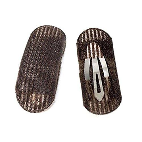 esowemsn 2Pairs(4pcs/pair) Charming Fringe Bump Breathable Hairpin Volume Inserts Do Beehive Hair Styler Insert Tool Hair Clip Hair Accessories Increased Hair Pad with Stick (Black)