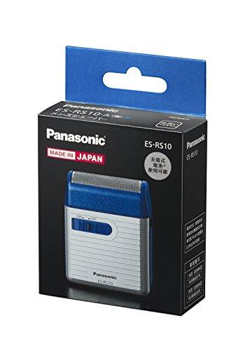 Panasonic Panasonic Men's Shaver for Traveler ES-RS10-A Blue | DC3V (2 x AA Alkaline) (Japan Model)