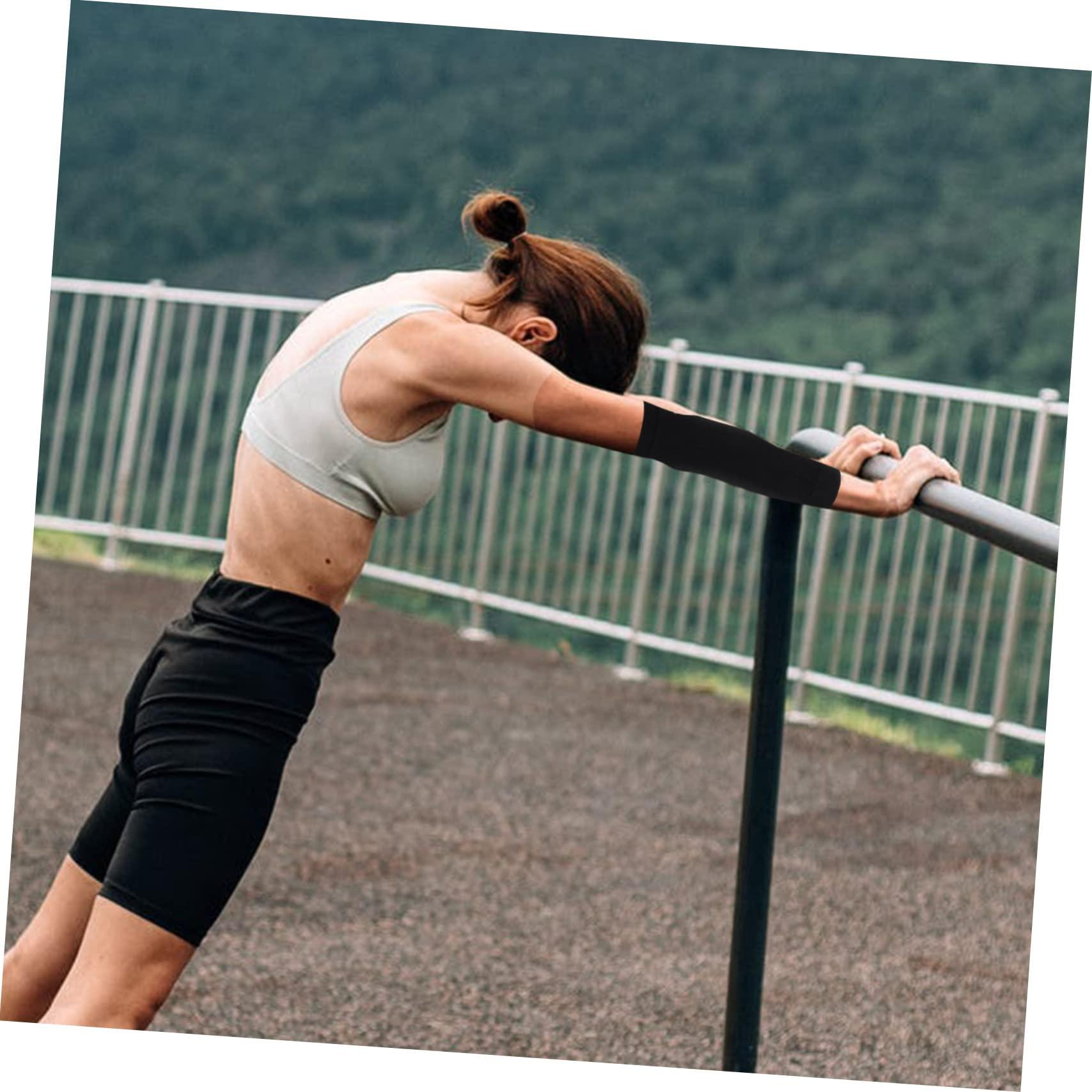 SOLUSTRE SOLUSTRE 2sets Elbow Covers for Summer Outdoor Sports Elbow Sleeve Braces Pads Elbow Sleeve Covers for Running Sports Compression Sleeves Elbow Supplies 3pairs*2