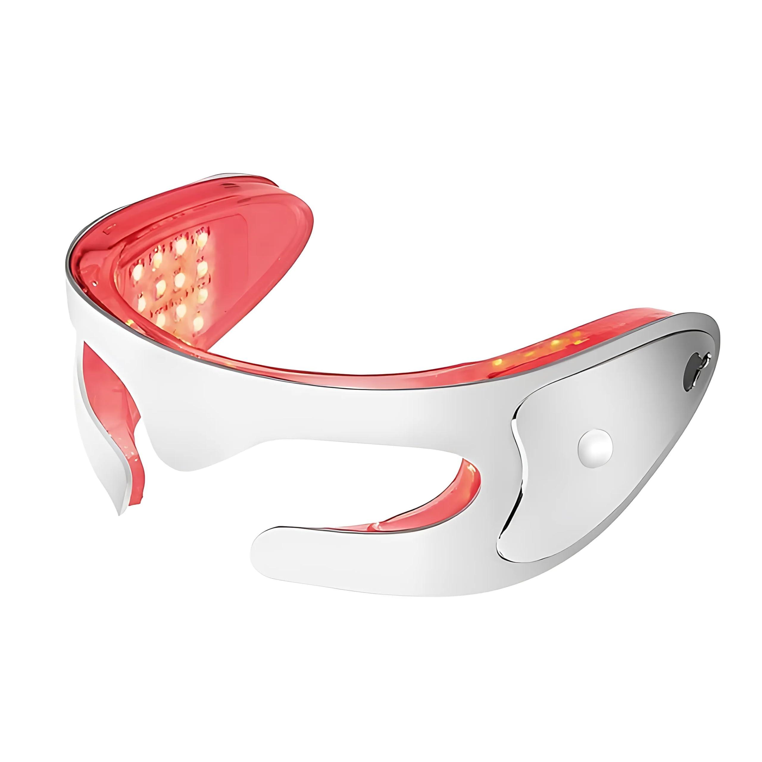 Embrace Kincare LED Red Light Therapy Eye Mask, 3 Modes with Vibration for Anti-Aging & Dark Circles
