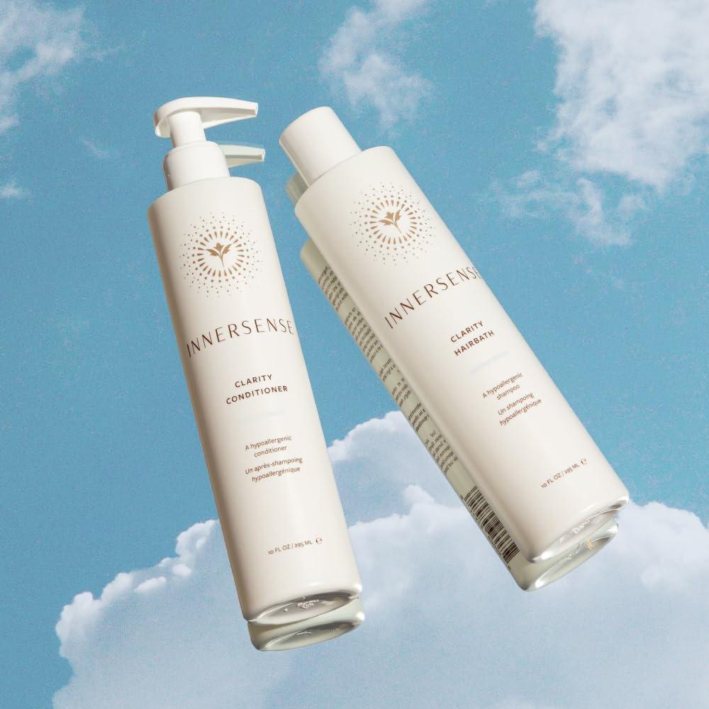 INNERSENSE INNERSENSE Organic Beauty - Natural Clarity Hypoallergenic Conditioner | Non-Toxic, Cruelty-Free Haircare (10 fl oz | 295 ml)