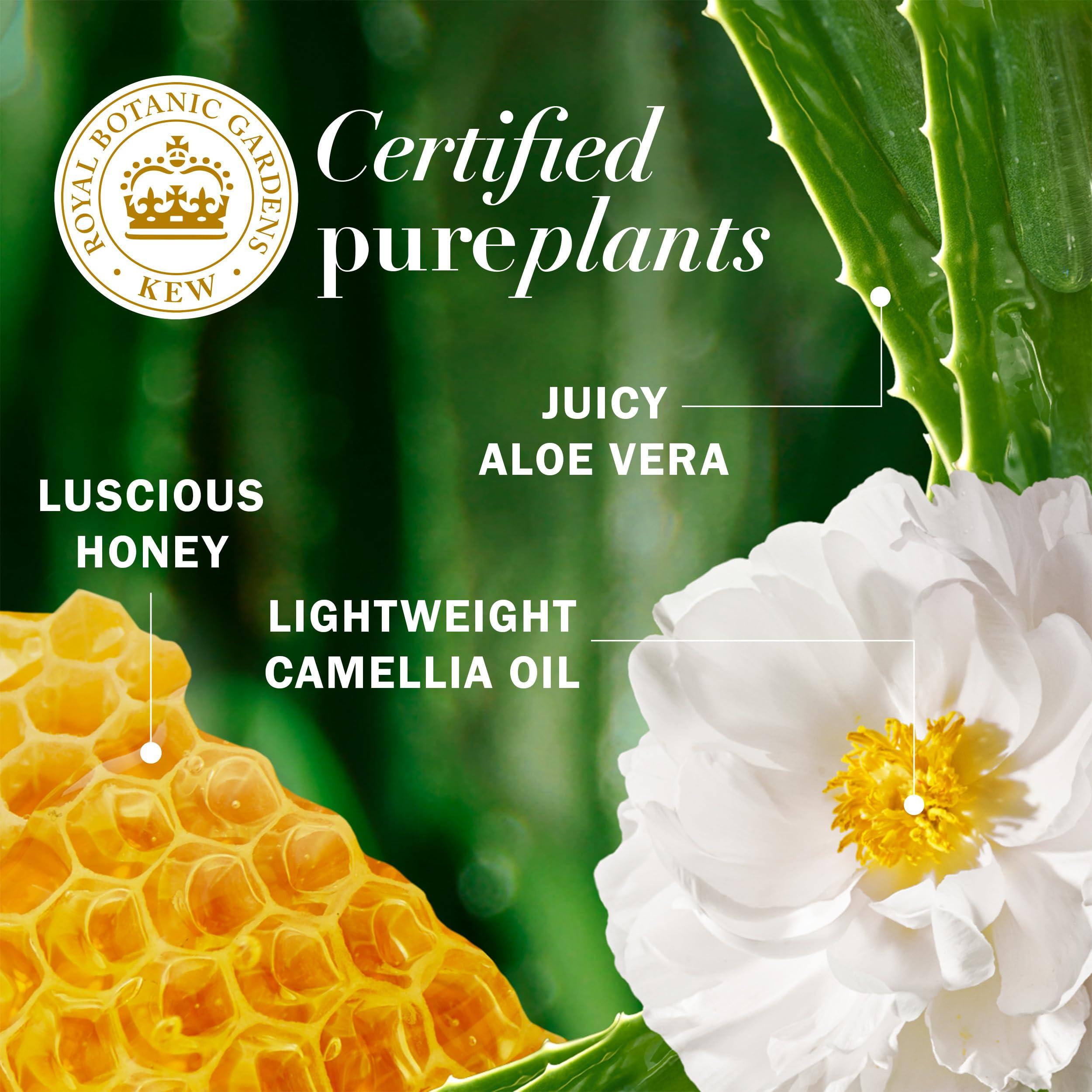 Herbal Essences Herbal Essences Shampoo, 13.5 Fl Oz, Honey Daily Moisture, Sulfate Free, Nourishes, with Certified Camellia Oil and Aloe Vera, For All Hair Types, Especially Dry Hair