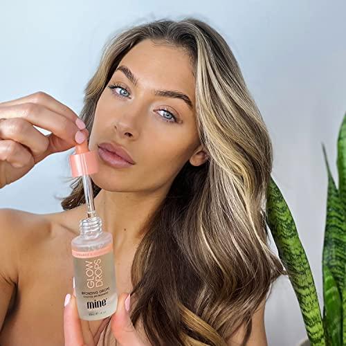 MINETAN BODY.SKIN MineTan Self Tanner Tan Drops - Ultra Premium, Clean Sunless Tanner with 100% DHA, Infused With 7 Luxurious Oils + Vitamin C For Moisturizing, Glowing Skin, 100% Vegan & Cruelty Free, 200ml