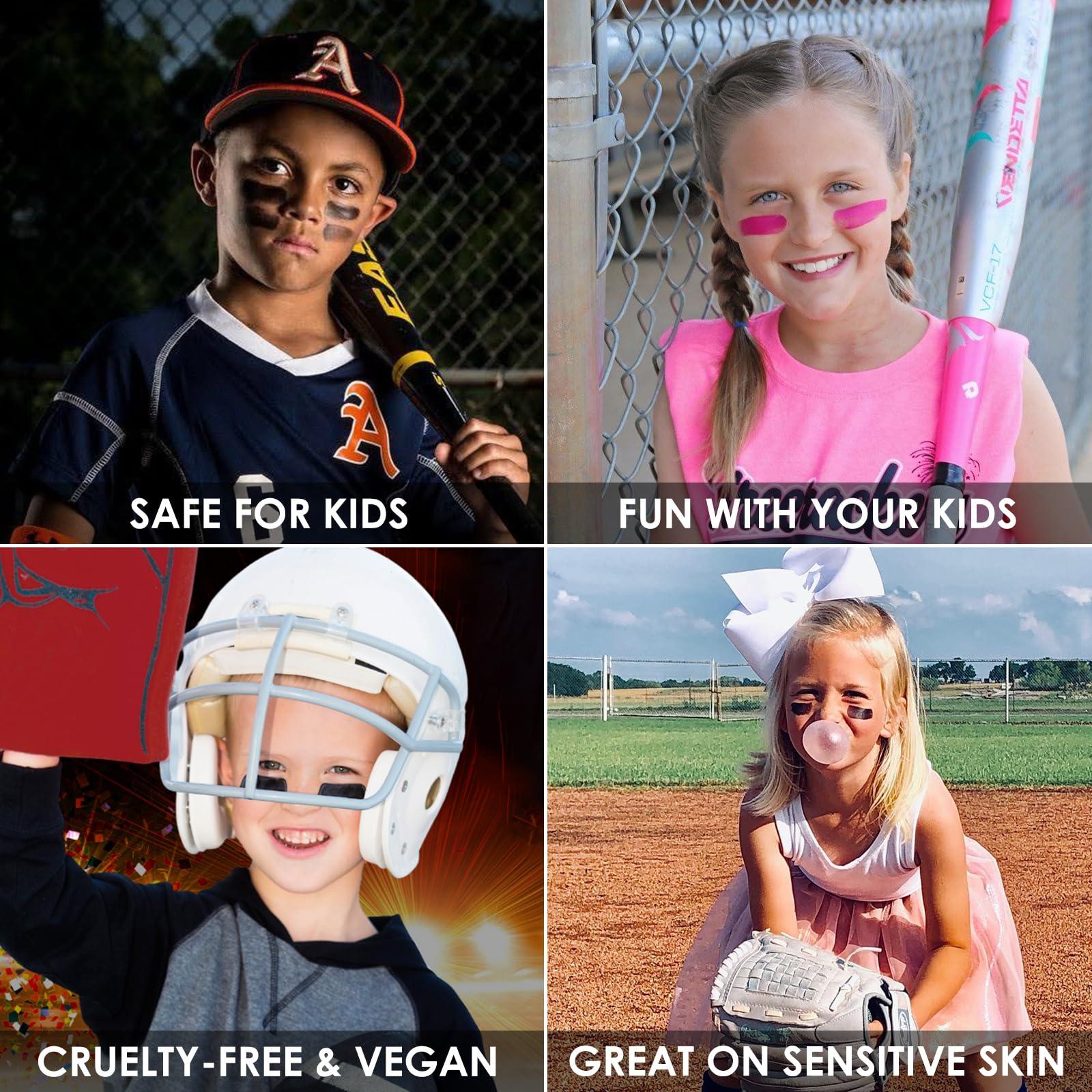 FOCALLURE FOCALLURE Face Body Paint Stick,Eye Black Stick for Sports,Face Painting Kit Professional Hypoallergenic Foundation Makeup for Halloween Cosplay SFX Costume Party,Golden Moonlight