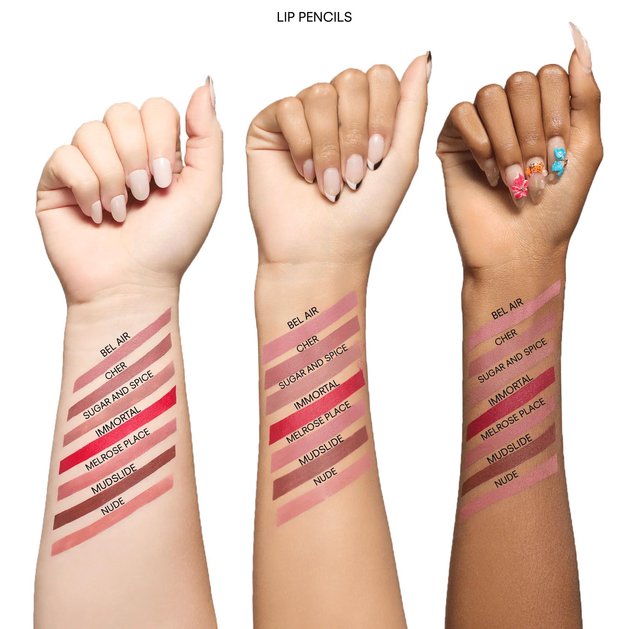 Gerard Cosmetics Gerard Cosmetics Lip Pencil (Sugar and Spice), Ultra Pigmented Matte Pink Lip Liner, Long Lasting, Hydrating Creamy Formula, Cruelty Free