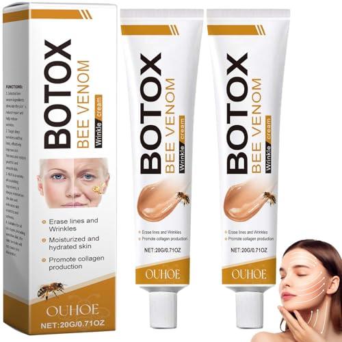 XBEGIX XBEGIX 2pcs Botox Bee Venom Cream - Wrinkle Removal & Firming, Moisturizing, Lifting & Recovery - All Skin Types - Anti-Aging Bee Venom Cream