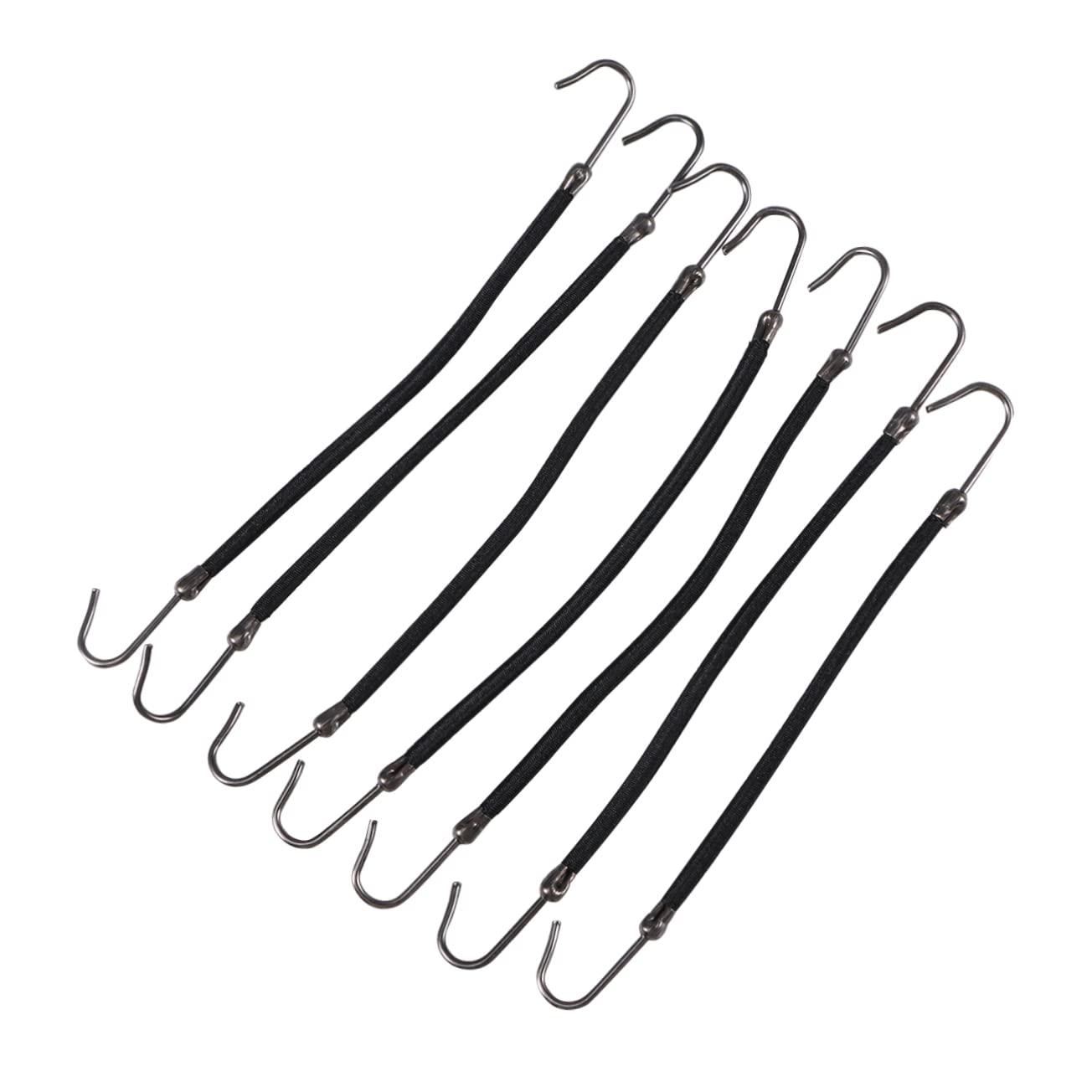 BELLIFFY BELLIFFY 20pcs Ponytail Holder Hooks Barrettes Scrunchies Hair Headband Dreadlocks High Ponytail Holder Small Shampoos Dreadlock Accessories Ponytail Holders Ponytail Hooks Tie Puff Black