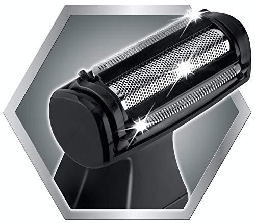 MANGROOMER MANGROOMER 2.0 Professional Body Groomer, Ball Groomer & Body Trimmer With Propivot Flexing Head, 3 trimmer Combs, Wet/ Dry & A Free Bonus Foil!