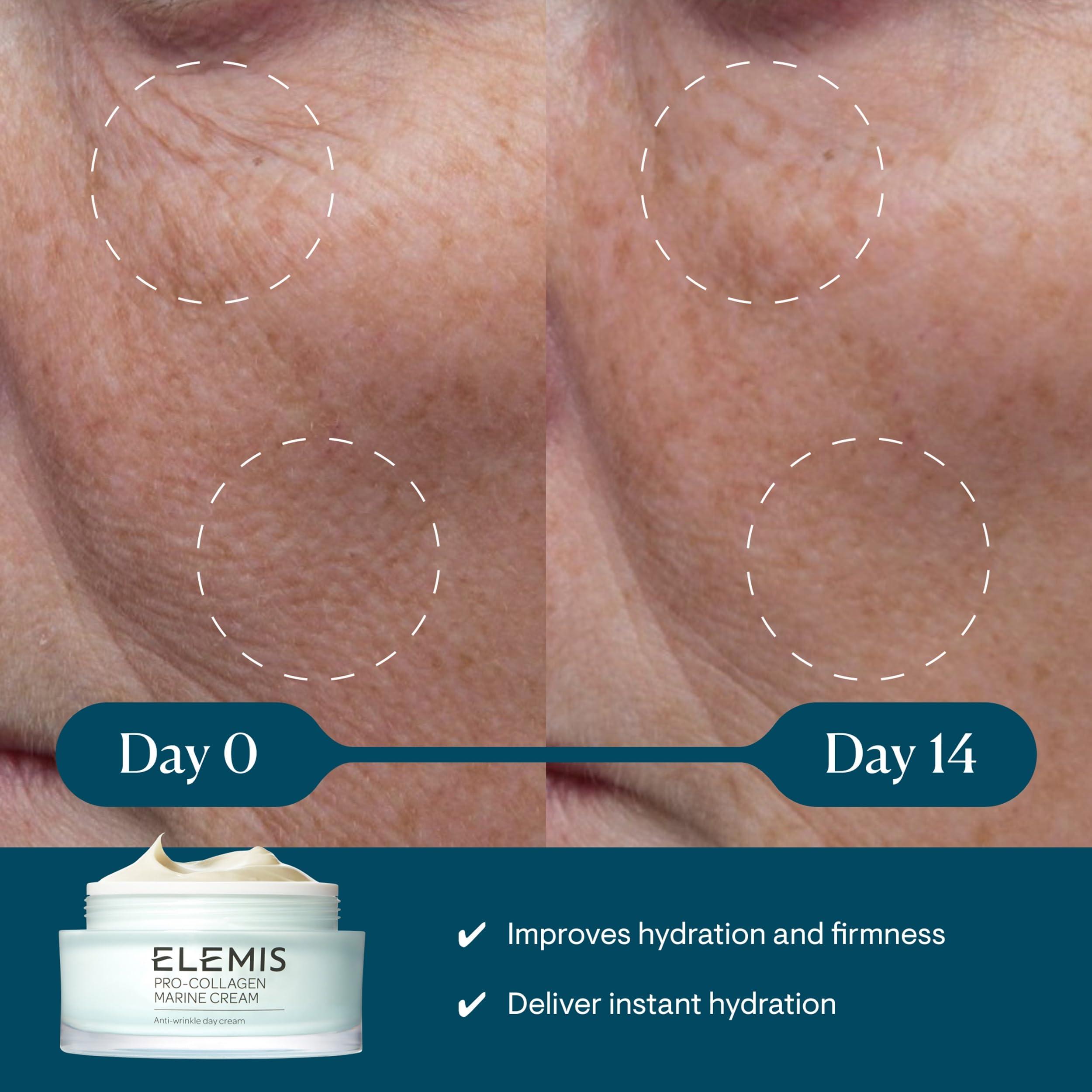 ELEMIS ELEMIS Pro-Collagen Marine Cream, Moisturizer Face Cream, Hydrating Face Moisturizer for Dry Skin, Best Moisturizer for Aging Skin, Anti Aging Gel Moisturizer for Face, Firming Facial Cream