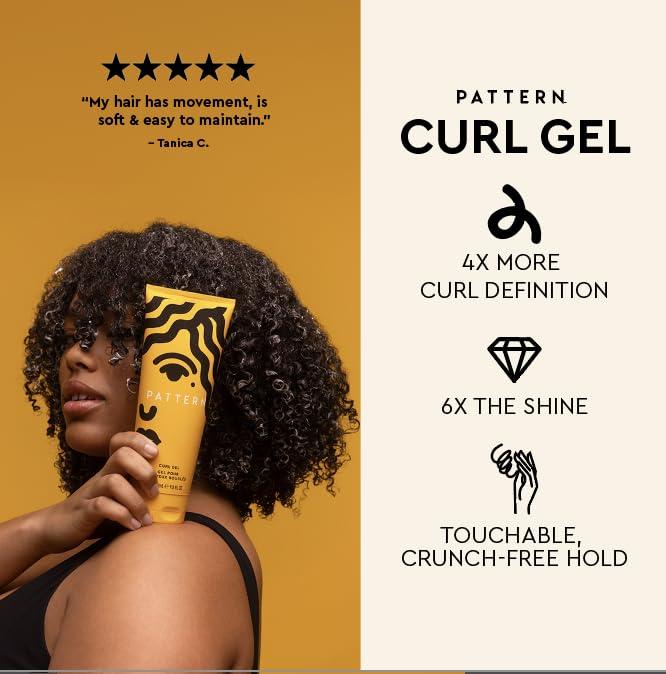 pattern PATTERN Beauty by Tracee Ellis Ross Curl Gel for Curlies, Coilies and Tight Textures (9.8 oz)