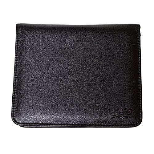 Seki EDGE Seki Edge Men\'s Premium Grooming Kit (MS-01) Mens Grooming Kit with Nail Clippers & Nostril Scissor - Manicure & Pedicure Professional Grooming Kit with Genuine Leather Case