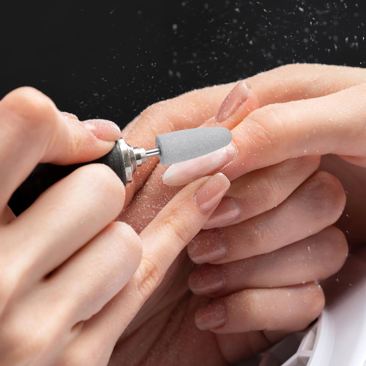 Beavorty Beavorty Polish Bit for Nail Drill Silicon Nail Bit Set of 10 Nail Drill Bits Set for Nail Art