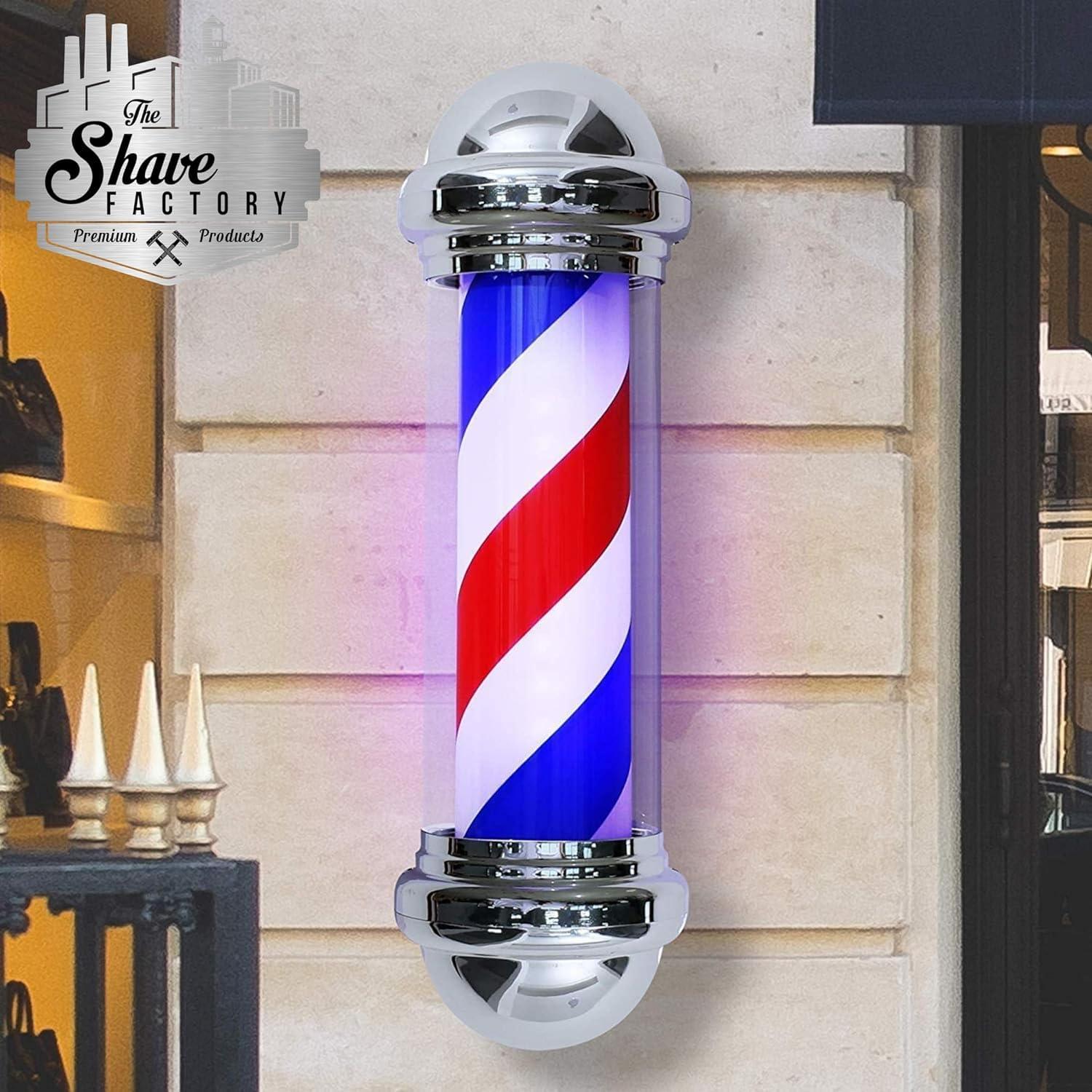 the shave factory The Shave Factory Barber Pole Series (26.8'')