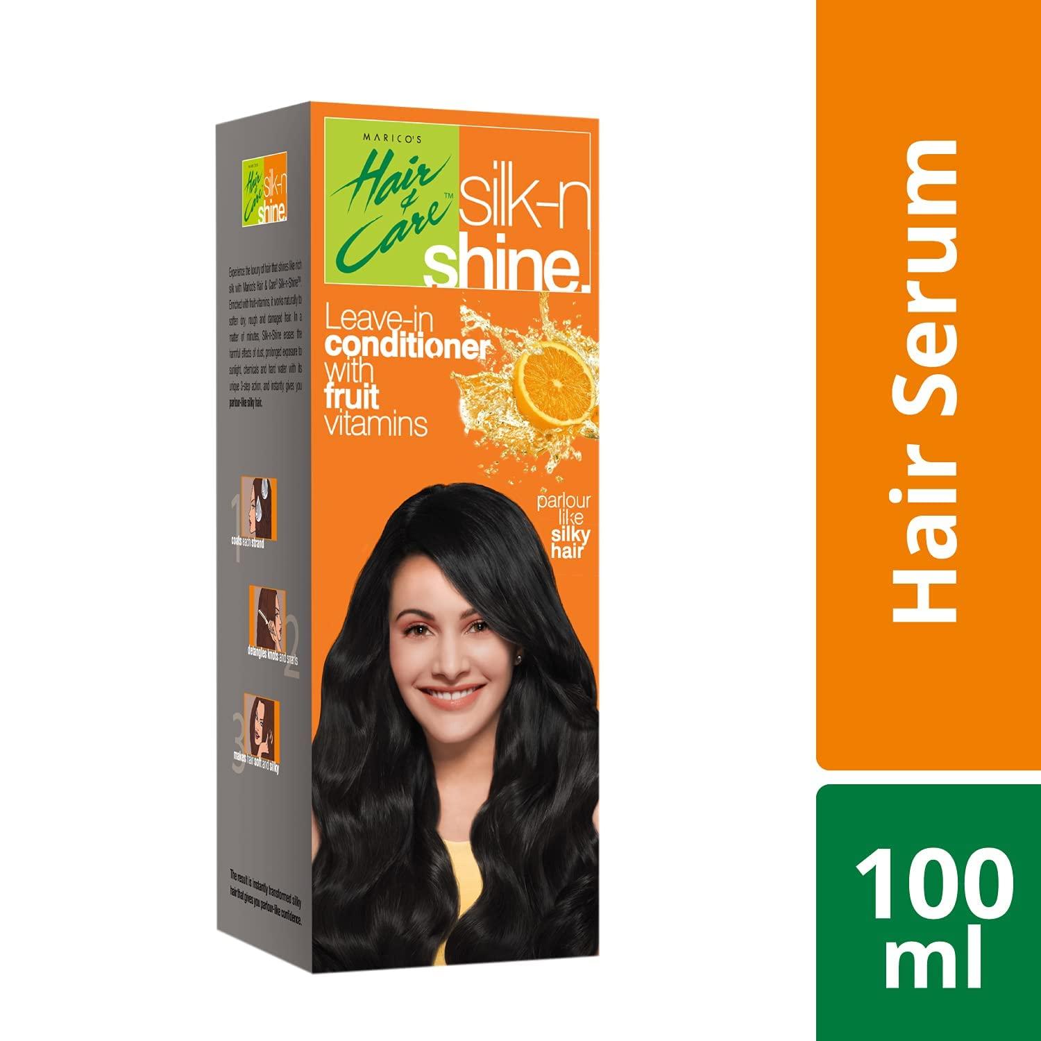 Generic Generic Hair- &- Care Silk-N Shine Serum With Fruit Vitamins, 100 Ml, Pack of 1, Clear