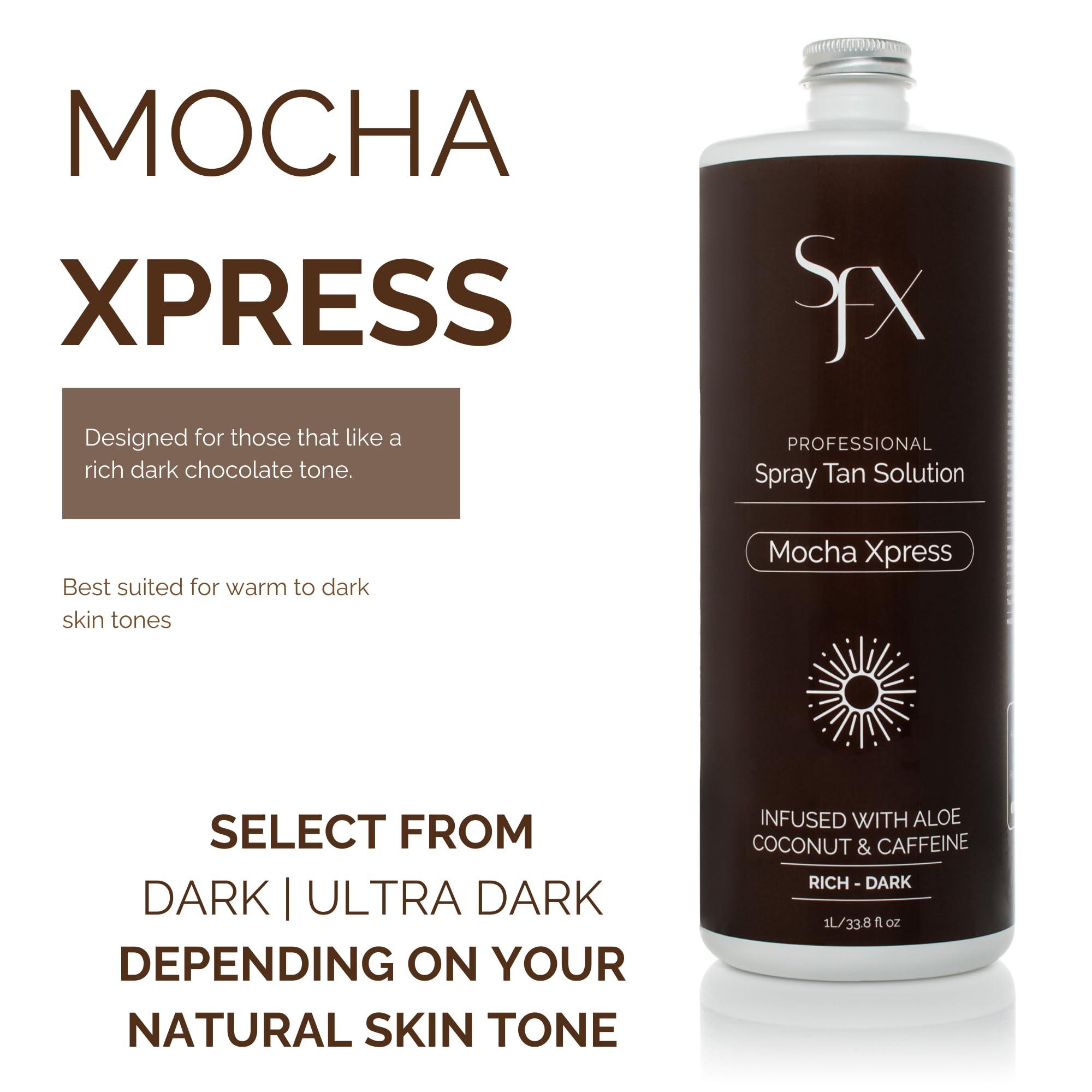 SunFX SunFX MOCHA XPRESS All Natural Spray Tan Solution - Dark Summer 4 Fl Oz