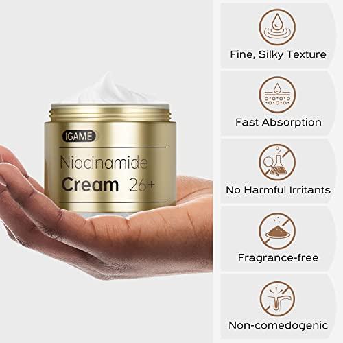 IGAME IGAME Niacinamide Cream-P010 | Improves Skin Tone | Anti Aging Face Moisturizer | 1.7 Fl. Oz