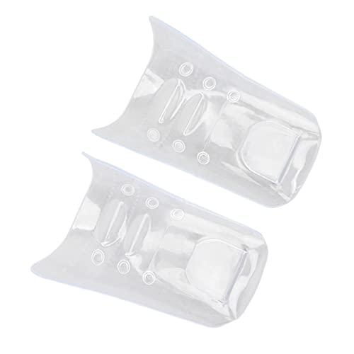 Pongnas Barber Shoe Cover 1 Pair Salon Hairdressing Shoes Cover Transparent Hair Stylist Haircut Shoes Cover Shoes Protector