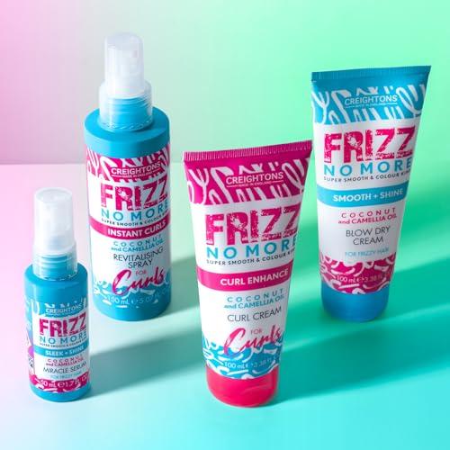 Creightons Frizz No More Creightons Frizz No More Curl Enhance Curl Cream (100ml) - Super smooth & Colour kind. Defends against humidity. Perfect for frizz prone hair. Contains Coconut & Camellia Oil