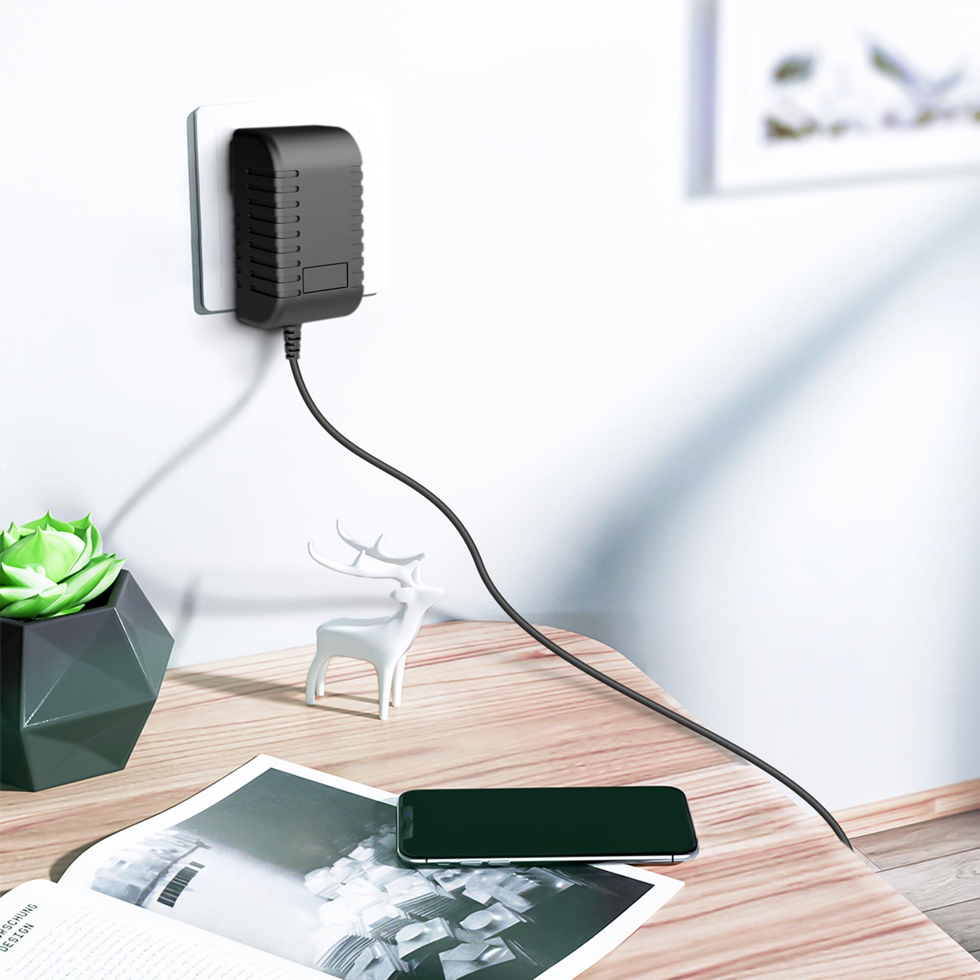 K-MAINS K-MAINS AC/DC Adapter for Philips Philishave QC5050 QC5070 QC5090 Hair Clipper Trimmer