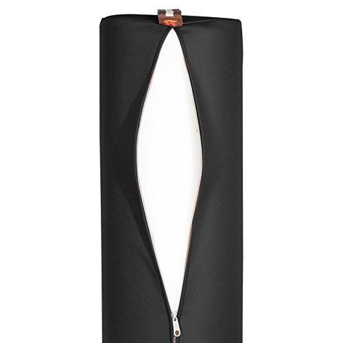 Mt Massage Tables Master Massage Tables Full Round Massage Bolster Pillow Cushion, Black