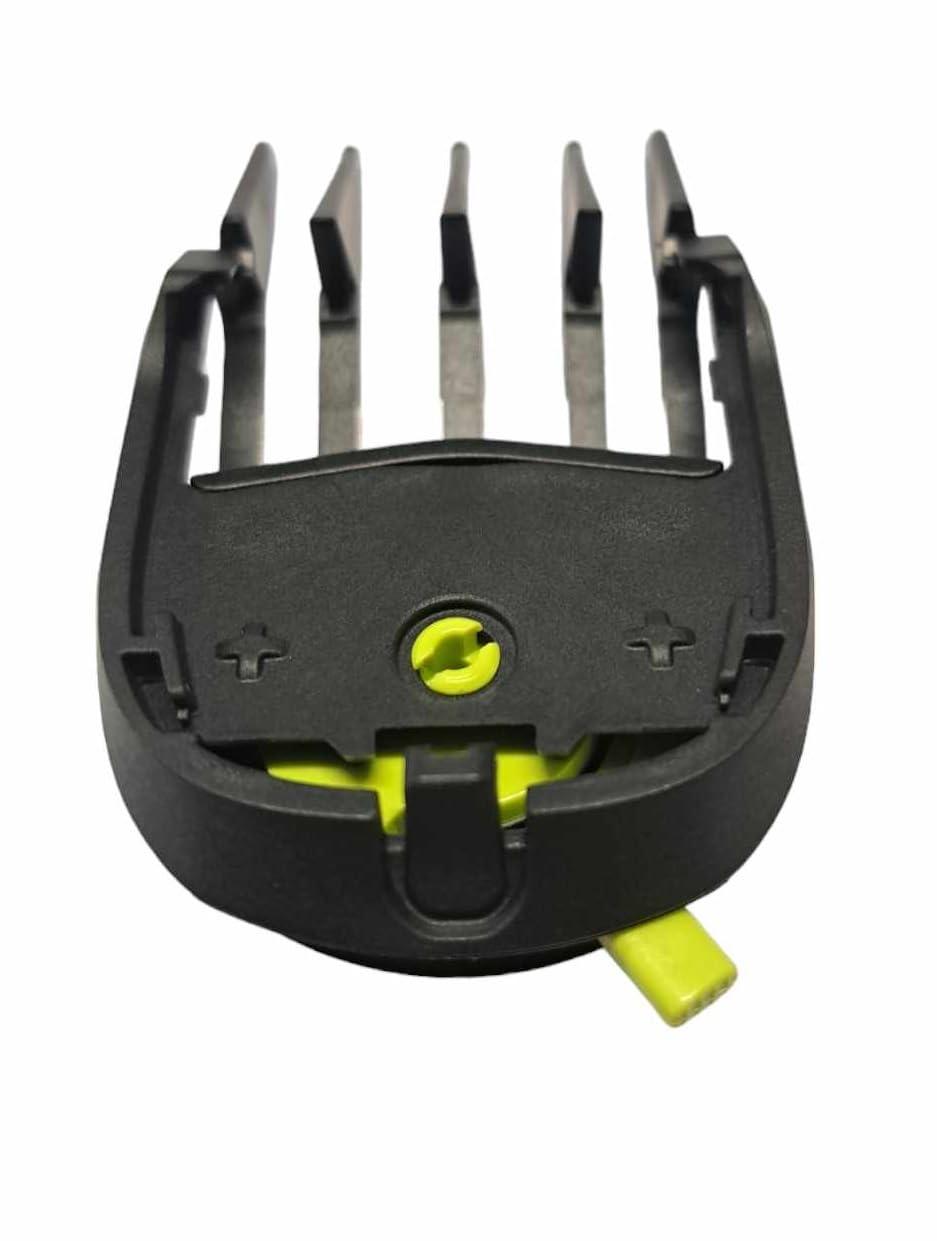 Generic Generic 9-13mm Adjustable Beard Hair Pivoting Comb Compatible With Philips MultiGroom Trimmer Shaver, Black