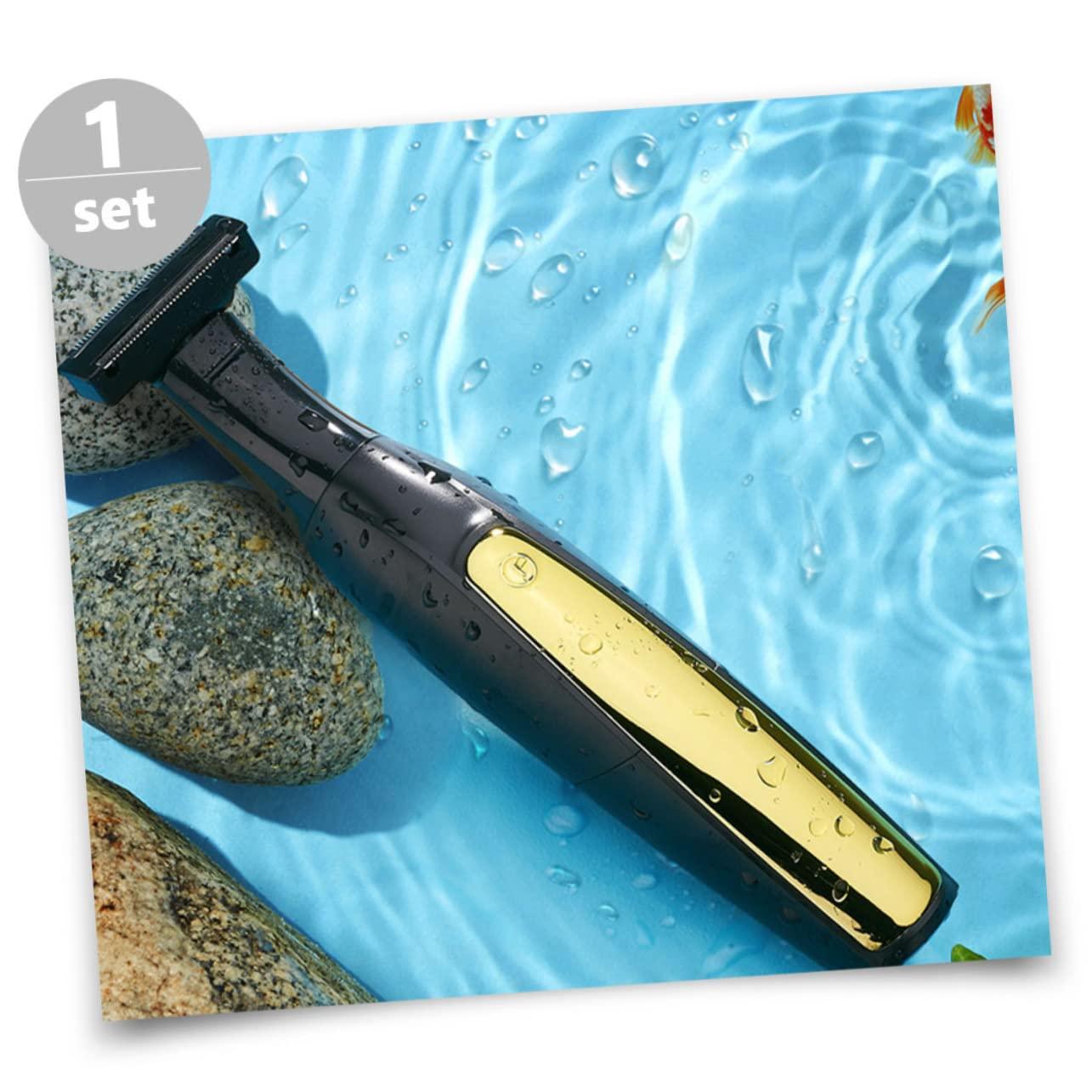 hetnear 32 Inch Deep Wave Bundles Human Hair 1 Bundles Water Wave Bundles 100% Unprocessed 10A Brazilian Virgin Human Hair Wet and Wavy Bundles Double Weft Deep Curly Weave Natural Black